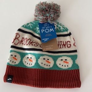 Brooks Heritage Pom Beanie